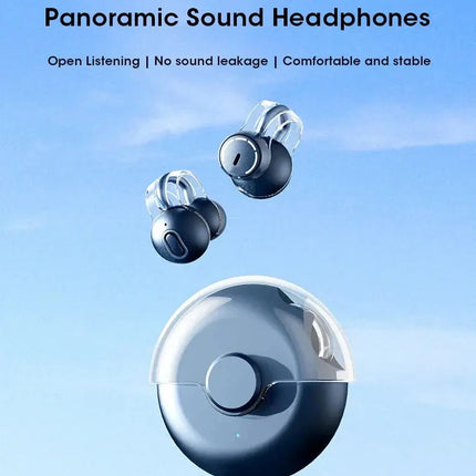 Bluetooth Earbuds True Clip-on Wireless Earphones Noise Cancelling Bluetooth Headsets Earcuffs Handsfree With Mic For Xiaomi ios