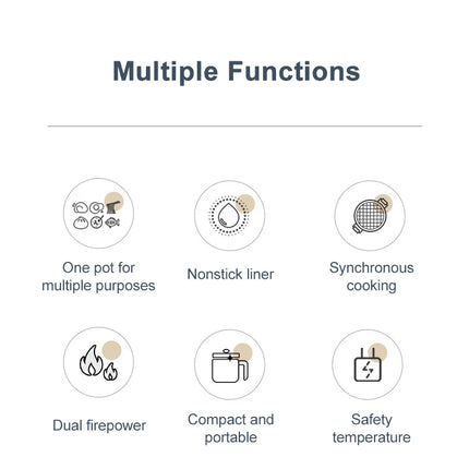 1.7L Electric Rice Cooker Single Double Layer 220V Multi Cooker Non-Stick Smart Mechanical MultiCooker Steamed Rice Pot For Home