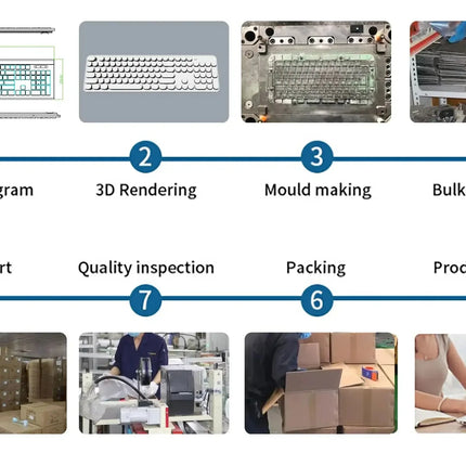 COUSO High Quality Ergonomic Mouse RGB Backlit Dual Mode BT3.0 BT5.0 Computer Bluetooth Rechargeable Wireless Vertical Mouse