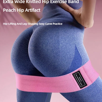 3Pcs Fabric Resistance Hip Booty Bands Glute Thigh Elastic Workout Squat Circle Stretch Fitness Strips Loops Yoga Gym Equipment
