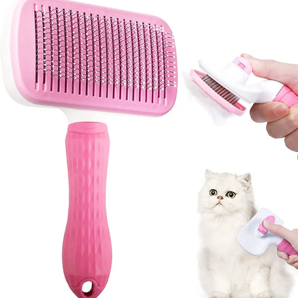 Dog Hair Remover Brush Cat Dog Hair Grooming And Care Comb For Long Hair Dog Pet Removes Hairs Cleaning Bath Brush Dog Supplies