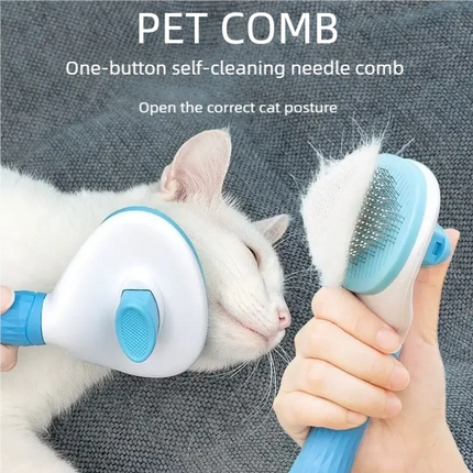 Pet Dog Hair Brush Cat Comb Grooming And Care Cat Brush Stainless Steel Comb For Long Hair Dogs Cleaning Pets Dogs Accessories