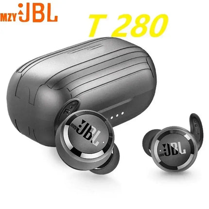 mzyJBL T280 Wireless Earphones Bluetooth Headphones Waterproof In-Ear Headset Built-in Mic Stereo Noise Cancelling Sport Earbuds