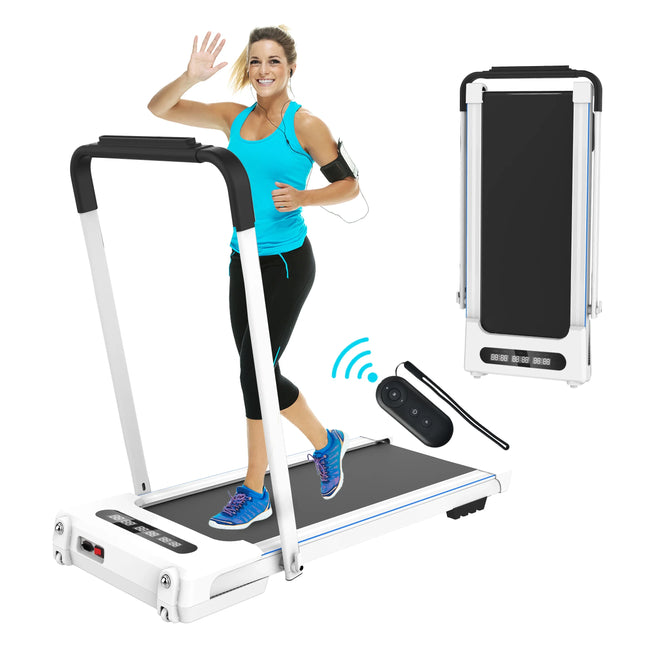 Fitness electric walking machine , foldable, suitable for home exercise