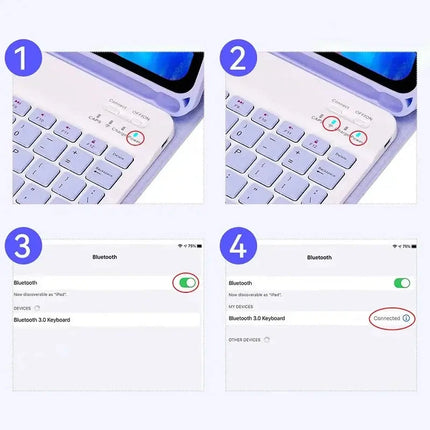 For IPad Mini 7 A17 Pro 8.3“ A2995 A2996 2024 Keyboard Case,Detachable Magnetic Keyboard for IPad Mini 6th Gen A2567 A2568 Case