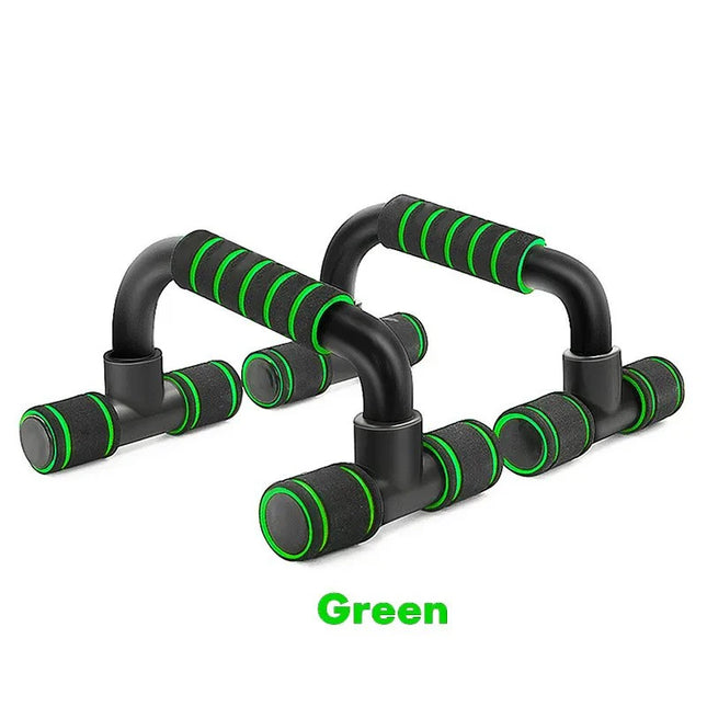 Non-Slip Push Up H-Shaped Support Bar Stand Home Fitness Power Rack Gym Handles Pushup Bars Exercise Arm Chest Muscle Training