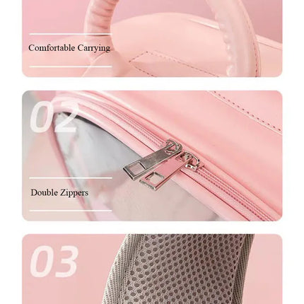 Pet Carrier Backpack with Window Transport Carrying Breathable Travel Bag Dog Space Capsule Cat Carrier