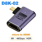 D8K-02 Micro to HDMI / 1 PCS