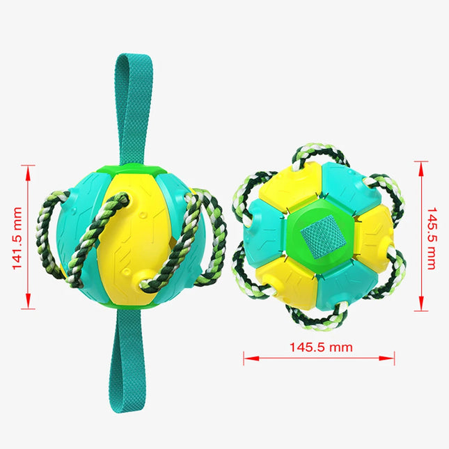 Dog Soccer Ball Interactive Toys Auto Expand Training Toys Outdoor Pet Toys Dog Training Tools