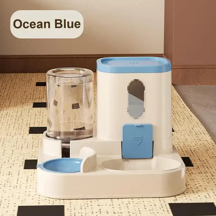 Multifunctional Pet Bowl with Automatic Feeder for Cats And Dogs,Water and food dual-use,Pet Food Bowl Universal Pet Products