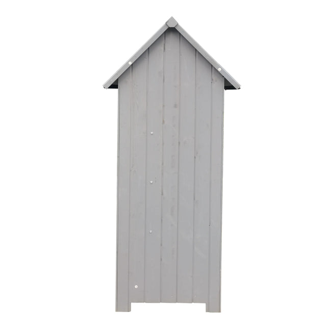 Outdoor Storage, Perfect To Store Patio Furniture, For Backyard Garden Patio Lawn , Natural Color Wooden House Tool