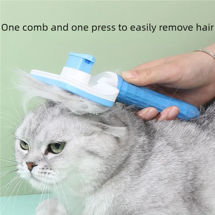 Pet Dog Hair Brush Cat Comb Grooming And Care Cat Brush Stainless Steel Comb For Long Hair Dogs Cleaning Pets Dogs Accessories