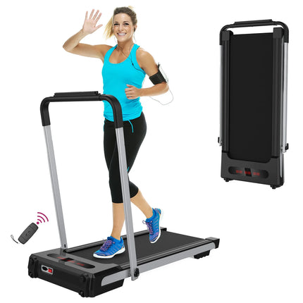Fitness electric walking machine , foldable, suitable for home exercise