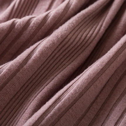 Baby Girl Button Front Solid Rib Knit Long-sleeve Dress Soft and Comfortable Perfect for Outings Daily Casual Wear Kids Clothes