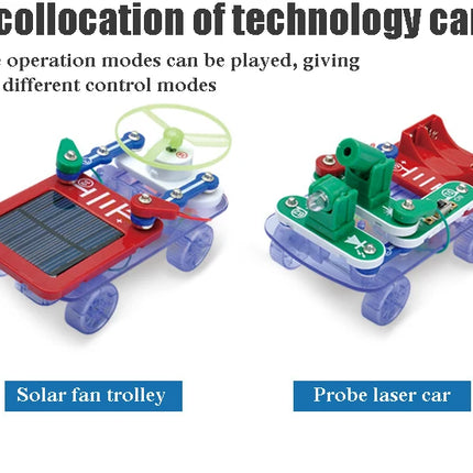 ANU New Circuit Electronic Building Block Scientific Experiment Educational Children's Assembled Toys Electronic Exploration 8+