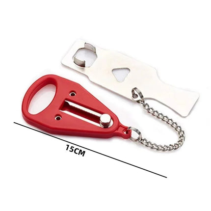 Travel Accommodation Door Security Lock Home Room Hotel Anti-theft Security Lock Metal Lock Portable Door Lock Security Latch