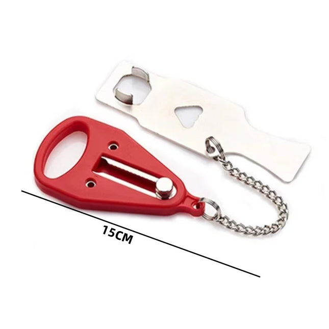 Travel Accommodation Door Security Lock Home Room Hotel Anti-theft Security Lock Metal Lock Portable Door Lock Security Latch