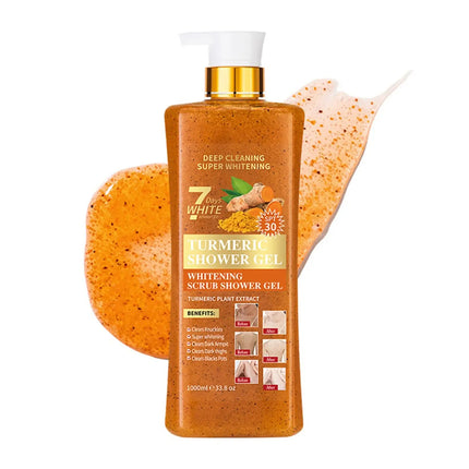 Papaya Shower Gel Whitening Smoothing Cleansing Remove Dirt Fade Pigmentation Rich Foam Lasting Aroma Hydrate Refresh Body Wash