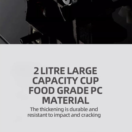 2000W Heavy Duty Commercial Blender Stationary Mixer Ice Smoothies Appliances for Kitchen Professional High Power Food Processor