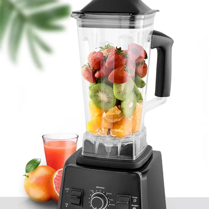 2000W Heavy Duty Commercial Blender Stationary Mixer Ice Smoothies Appliances for Kitchen Professional High Power Food Processor