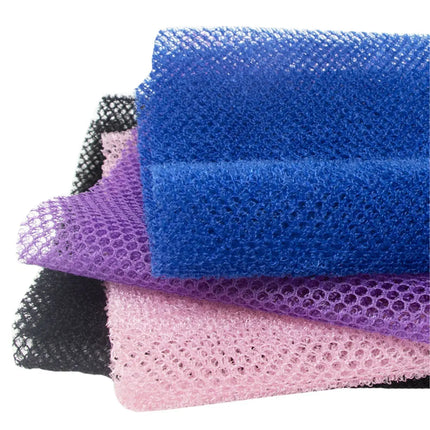1PC African Net Bath Sponge Washcloth Reusable Long Bath Ball Net Sponge Exfoliating Net Skin Care Bathroom Accessories