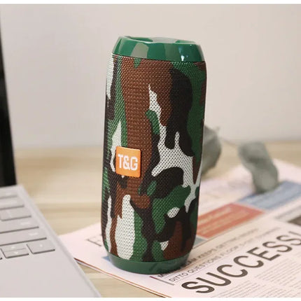 Portable Speaker Wireless  Bluetooth-compatible Subwoofer Outdoor Waterproof Loudspeaker Stereo Surround Support FM RadioTF