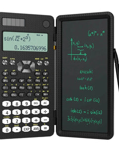 Mini Scientific Calculator with Writing Tablet Calculators Notepad Memo Office Electronics School Supplies 991es Ms EX 82ms NEW MylesMerchandise