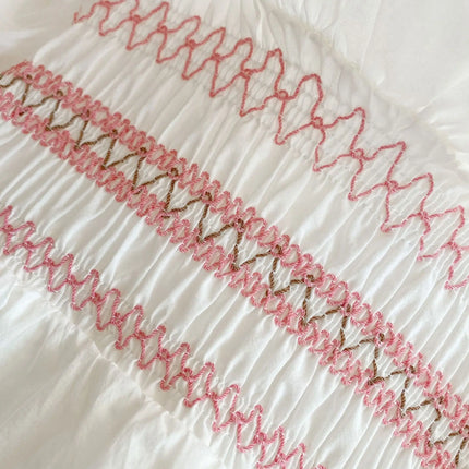 Summer Sister Baby Girl Clothes Embroidery Lace Floral Toddler Girls Ruffled Dress Newborn Infant Baby Romper 2Pcs Suit Korea