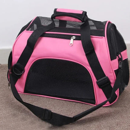 Portable Dog Cat Carrier Bag Pet Puppy Travel Bags Breathable Mesh Small Dog Cat Dogs Outdoor Tent Carrier Outgoing Pets Handbag