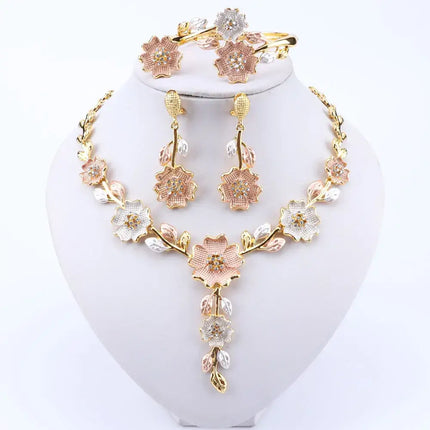 Dubai wedding jewelry set for women