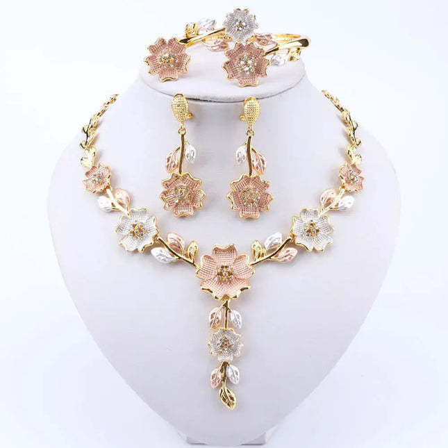 Dubai wedding jewelry set for women