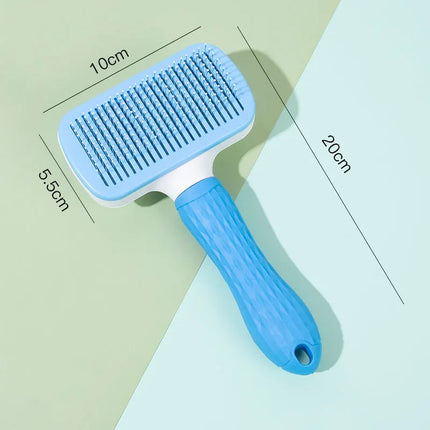 Pet Dog Hair Brush Cat Comb Grooming And Care Cat Brush Stainless Steel Comb For Long Hair Dogs Cleaning Pets Dogs Accessories