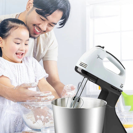 110V/220V Stand Food Mixers Kitchen Electric Food Blender Desktop Egg Whisk Cream Cake Dough Kneader Milk Frother Food Processor