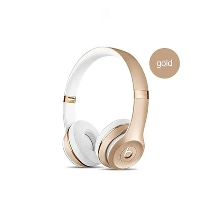 brand Beats SOLO3 Bluetooth Headset Wireless Headphone 360Degree Surround HIFI Sound Music Gaming Hearing Aid foldable Headphone