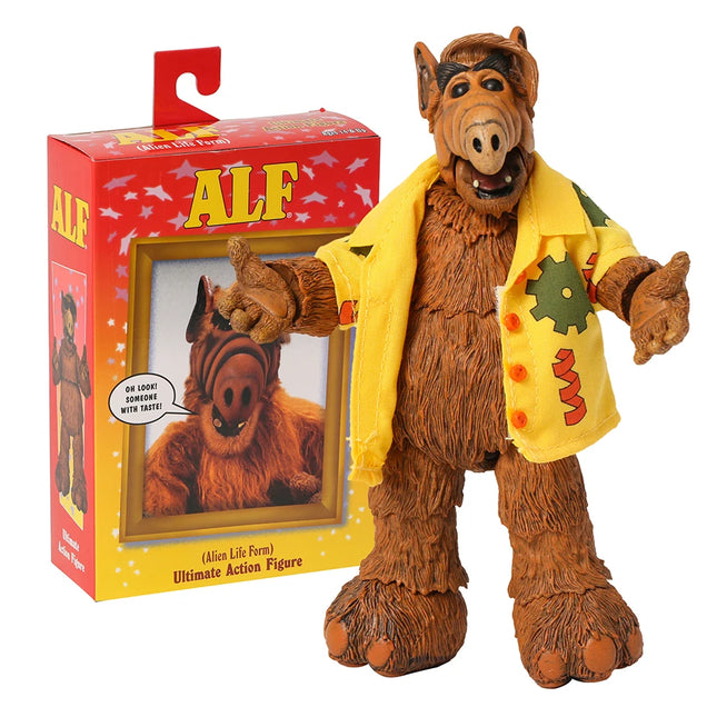 NECA Alf Ultimate 7-Inch Model Action Figure Decoration Toys Hobbies Gift