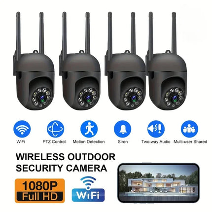 WIFI surveillance camera, 355 degree intercom home security camera, 2.4G home security system, home monitoring security system