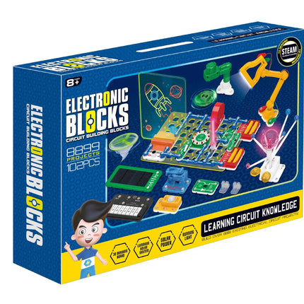 ANU New Circuit Electronic Building Block Scientific Experiment Educational Children's Assembled Toys Electronic Exploration 8+