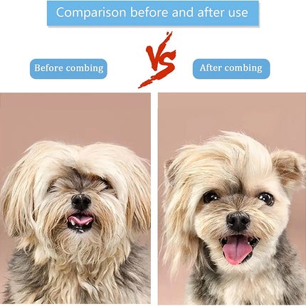 Dog Hair Remover Brush Cat Dog Hair Grooming And Care Comb For Long Hair Dog Pet Removes Hairs Cleaning Bath Brush Dog Supplies