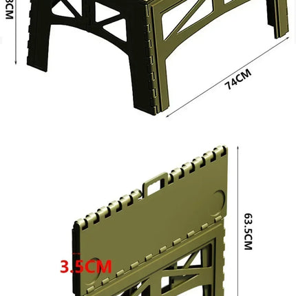 Outdoors Foldable TableTravel Folding Step Stool Weight Sturdy Tables Portable Picnic Desk Camping Simplicity Practical Desks