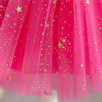 Baby Girls Dresses for 1st Birthday Party Backless Embroidery Elegant Big Bow Wedding Tutu Gown Girls Pink Formal Gala Costume