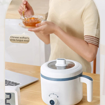 1.7L Electric Rice Cooker Single Double Layer 220V Multi Cooker Non-Stick Smart Mechanical MultiCooker Steamed Rice Pot For Home