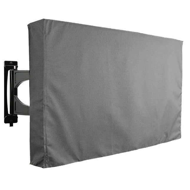 Weatherproof Dust-proof Outdoor TV Cover Beige 70" 75" 40" 46" 50" 55" 60" 65" Protect TV Screen Garden Patio Outdoor TV Cover