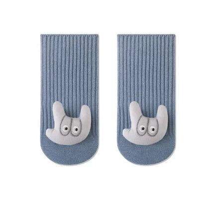 Baby Socks For Newborn Autumn Winter Infant Toddler Girls Boys Floor Home Anti-slip Socks Cartoon Animal Cotton Soft Sock 0-3Y