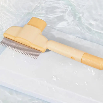 Dog Hair Remover Brush Pet Dogs Hair Brush Cat Dog Hair Grooming And Care Comb Long Hair Pet Self Cleaning Row Pet Supplies