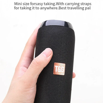 Portable Speaker Wireless  Bluetooth-compatible Subwoofer Outdoor Waterproof Loudspeaker Stereo Surround Support FM RadioTF