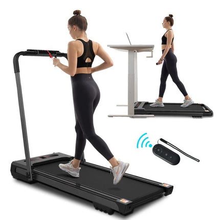 Fitness electric walking machine , foldable, suitable for home exercise
