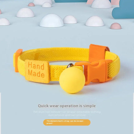 Safety and Fashion Accessories Pet Collar Anti-length Adjustable High Elastic Cat Necklace Dog Collar Accessories Pet Supplies