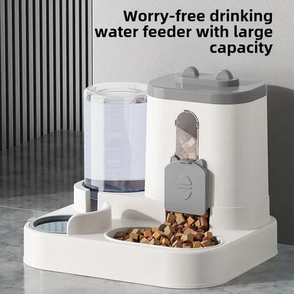 Multifunctional Pet Bowl with Automatic Feeder for Cats And Dogs,Water and food dual-use,Pet Food Bowl Universal Pet Products