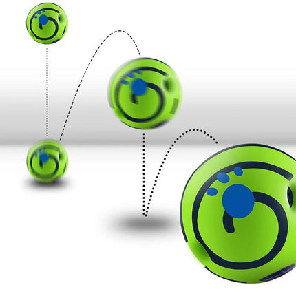 Dog Toy Wobble Wag Giggle Ball Getting Dog Attention Toy Fun Giggle Sounds When Rolled or Shaken Pets Know Best As Seen On TV