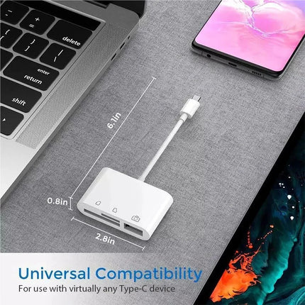 Type c Adapter TF CF sD Memory Card Reader OTG Writer Compact FlashUsB-C for lPad Pro Huawei Macbook samsung Xiaomi cardreader